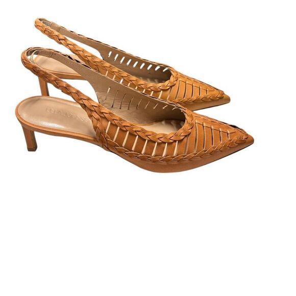 Ulla Johnson Penelope Strappy Kitten Heel in Pecan Brown NWB Size 37 or 7 - Picture 7 of 11